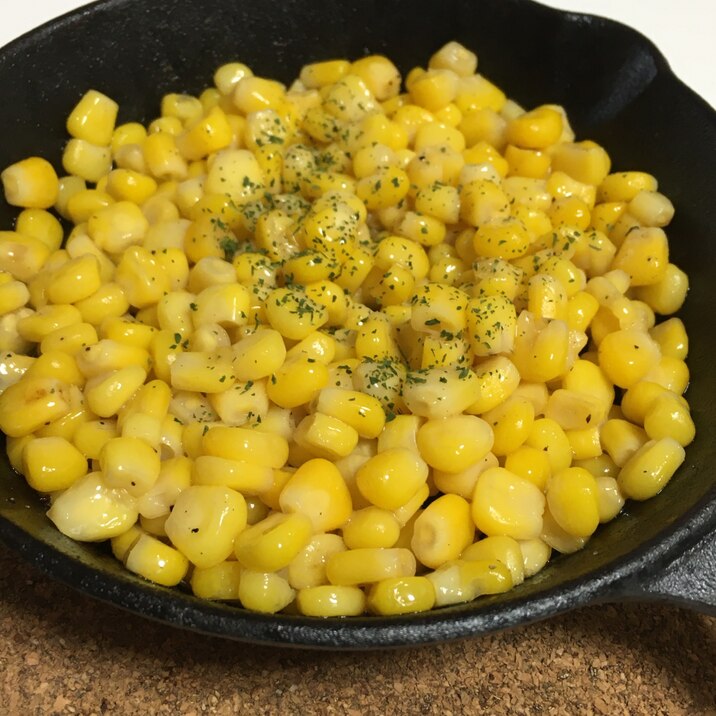 スキレットでコーンバター レシピ 作り方 By Mako6 楽天レシピ